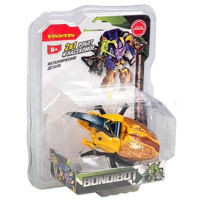 Игрушка Трансформер Bondibot робот-жук-геркулес 2в1 Bondibon ВВ6568 5