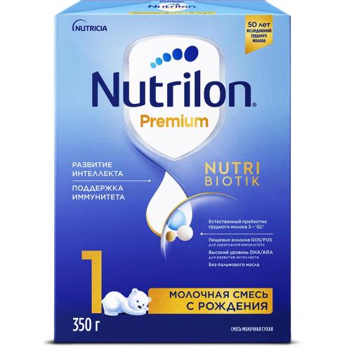 Сухая молочная смесь Nutrilon Premium 1 с 0 мес 350 г 186472