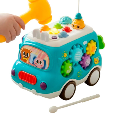 Игрушка музыкальная бизиборд Машинка Om&Mom 41069 5