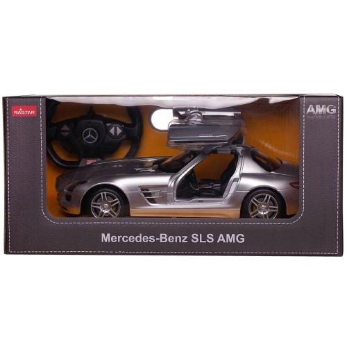 Машинка на радиоуправлении Mercedes-Benz SLS AMG Rastar 47600S фото 5