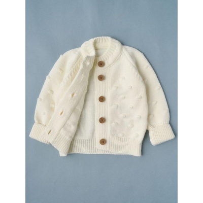 Комплект вязаный Pom-Pom Маленькая звезда 80065 (ЧЗ-нк) кремовый