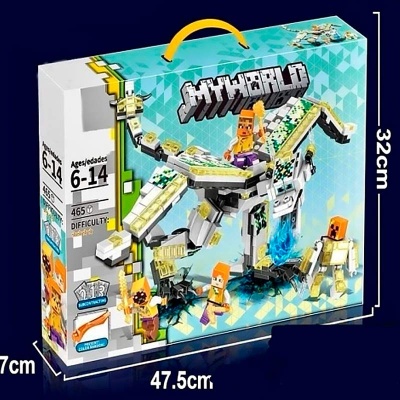 Конструктор My World Майнкрафт Дракон 465 деталей LB1194 2
