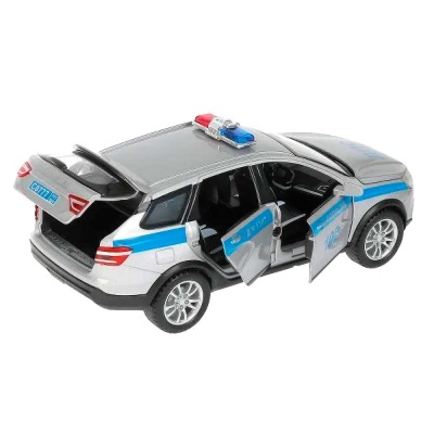 Машинка Lada Vesta SW Cross Полиция Технопарк VESTASWCR-124SLPOL-GY 4