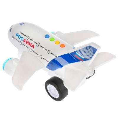 Коллекционная металлическая модель самолета Авиалайнер Технопарк WY720A 2