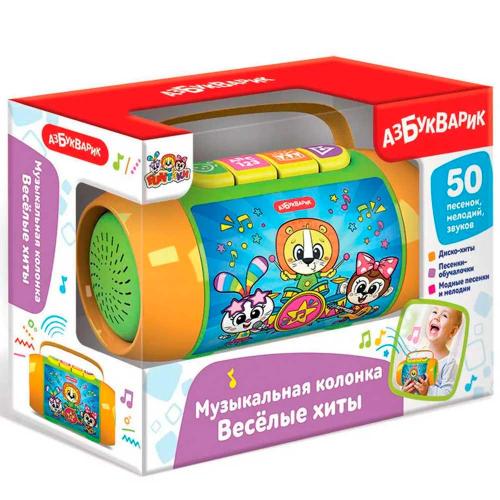 Музыкальная колонка Веселые хиты Азбукварик 3326 фото 2