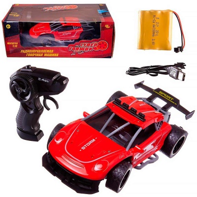 Машина радиоуправляемая Гоночная масштаб 1:18 Junfa C-00478 4