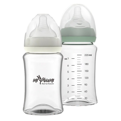 Бутылочки для кормления 2 штуки Miyoumi BOTTLE02-220M/216+250 1