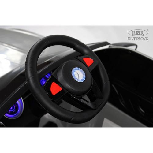 Детский электромобиль RiverToys X001XX серый фото 11