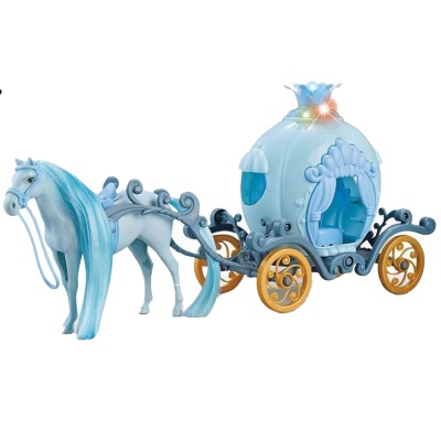 Карета с лошадью свет звук Qkid 111-410B 1