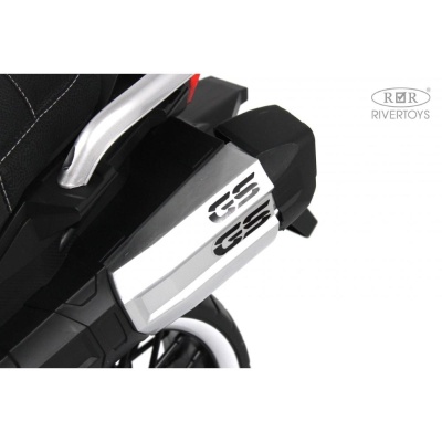 Детский электромотоцикл RiverToys М009БХ синий