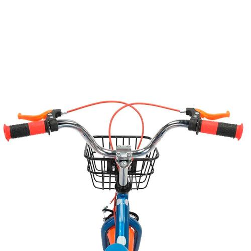 Велосипед детский двухколёсный Junfa Toys 16HW-1039 оранжевый фото 2