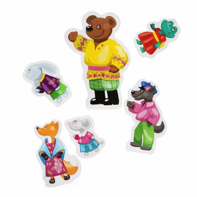 Игра развивающая Магнитные истории Магниты Теремок Десятое Королевство 03736 5