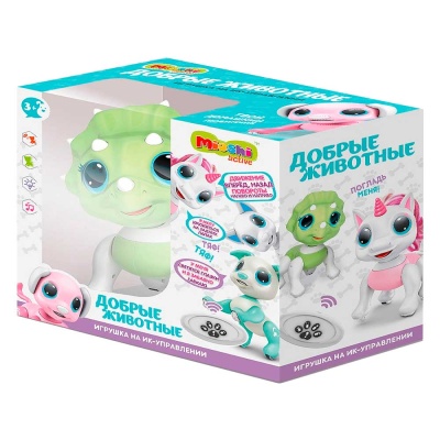 Игрушка на радиоуправлении Добрые животные Динозаврик Mioshi MAC0601-042