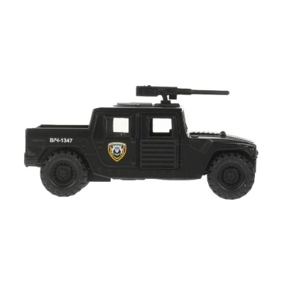 Машина Армейский внедорожник Пикап Технопарк HUMVEPICKUP-12-BK 1