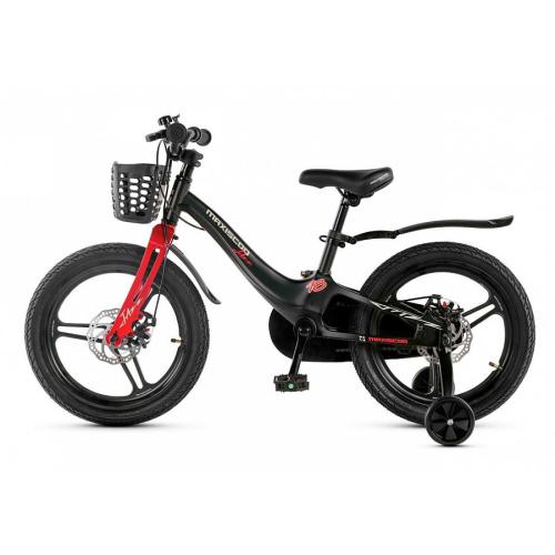 Велосипед детский Maxiscoo Jazz Pro 18 MSC-J1845P обсидиан фото 3
