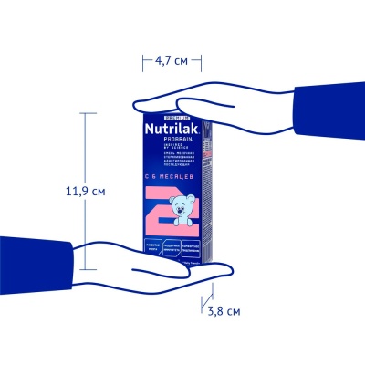 Смесь молочная Nutrilak Премиум 2 стерилизованная 0.2 л с 6 месяцев Nutrilak 2