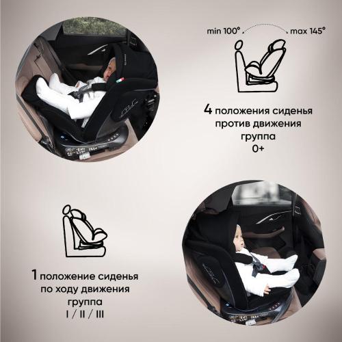 Автокресло Sweet Baby Fortuna 360 SPS IsoFix Black фото 12
