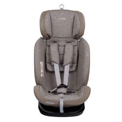 Автокресло Indigo Aero IsoFix бежевый лен 03