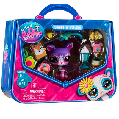 Игровой набор Littlest Pet Shop Стиль Олененок Hasbro 01058_LPS 4