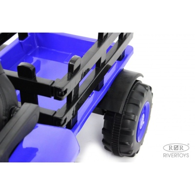 Детский электромобиль RiverToys O555OO синий