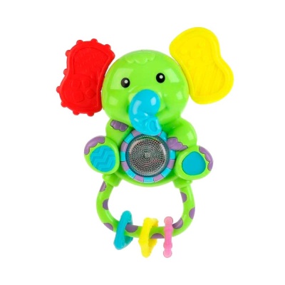 Музыкальная погремушка Слоник Умка ZY733706-R