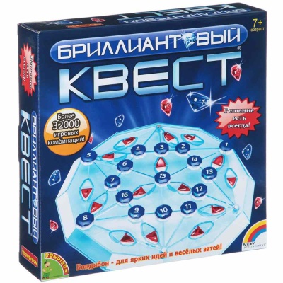 Настольная игра Бриллиантовый квест Bondibon ВВ1406