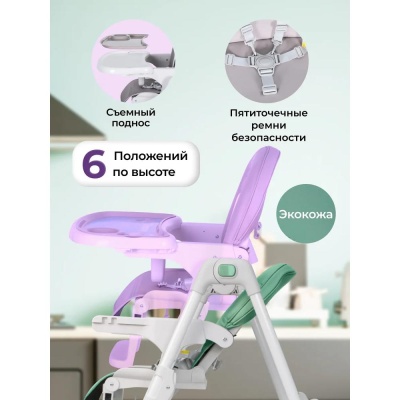 Стульчик для кормления Farfello Dreamy DR-12 Evergreen 04