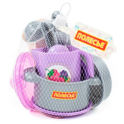 Набор детской посуды Настенька 18 элементов Полесье 79923 4