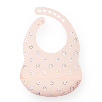 Фартук нагрудный силиконовый Утята Happy Baby 16017-2