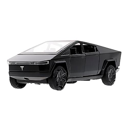 Машина металлическая инерционная Tesla Кибертрак Технопарк CYBERTRCK-12SL-MAT-BK