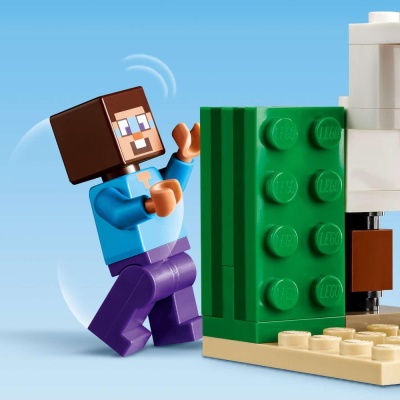 Конструктор Lego Minecraft 21251 Экспедиция Стива в пустыню