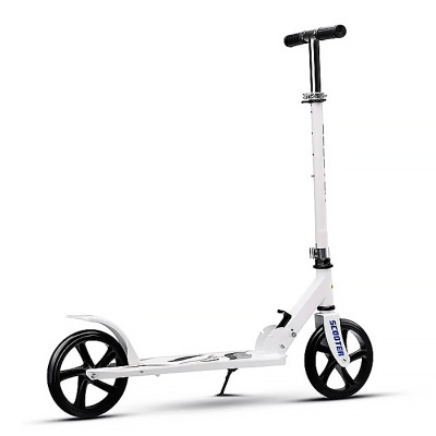 Самокат Scooter 2-х колесный U038251Y белый 2