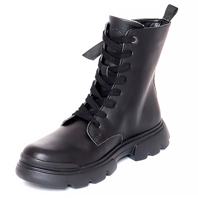 Ботинки для девочки Geox J36HVH/000BC/C9999 черные 2