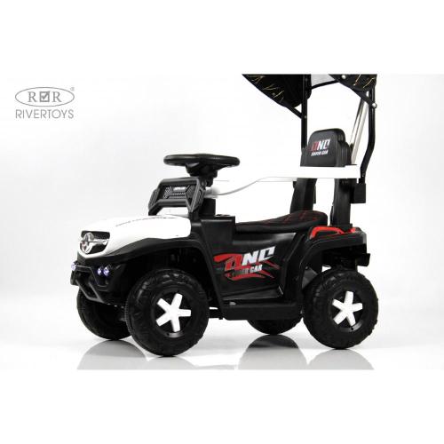 Детский электромобиль RiverToys G005GG белый фото 19