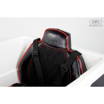 Детский электромобиль River Toys Z999ZZ белый