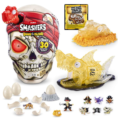 Игровой набор Смэшерс Остров Динозавров Гигантский череп Zuru 44192 2