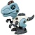 Конструктор Динозавр Велоцираптор RoboLife 13.5 см 29 деталей свет и звук 1TOY Т23903