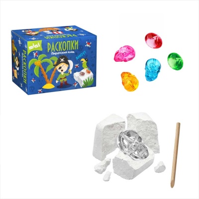 Мини набор для раскопок Пиратский клад Бумбарам dig-51 1