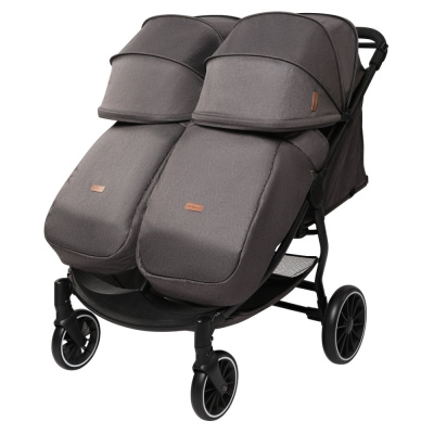 Прогулочная коляска для двойни Skillmax LB100 black 02