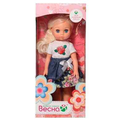 Кукла Эля Цветочная поляна Весна В4053
