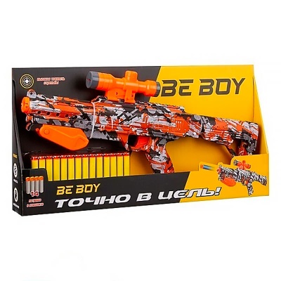 Ружье механическое 14 софт патронов BeBoy IT108429