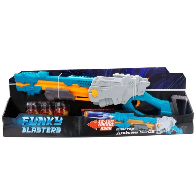 Бластер дробовик SG05 10 патронов Funky Toys FT0713187 2