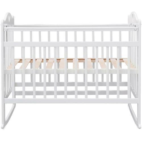 Детская кроватка-качалка Incanto Sofi KR-0008/0 SK белый фото 4