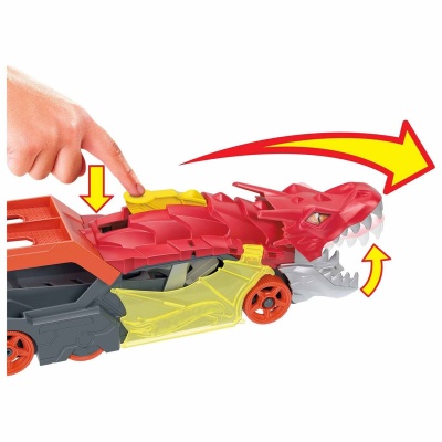 Грузовик Разъяренный дракон с хранилищем для машинок Hot Wheels GTK42 4