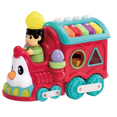 Игрушка Паровозик Жирафики 691196