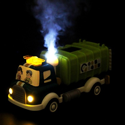 Машина инерционная Мусоровоз свет звук пар Veld Co 136177