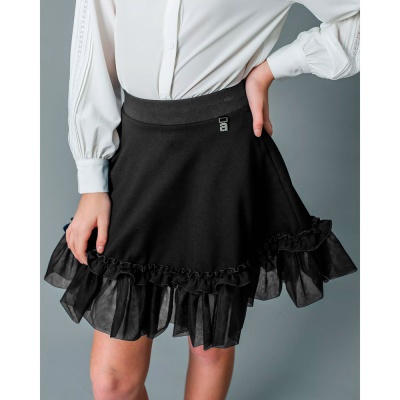 Юбка школьная для девочки Deloras Q64331 черная 4