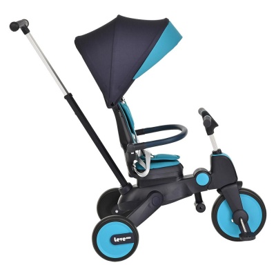 Детский трёхколёсный велосипед Leve Lux Pituso S03-2-Ice синий 05