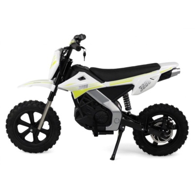 Детский электромотоцикл RiverToys E777KX белый