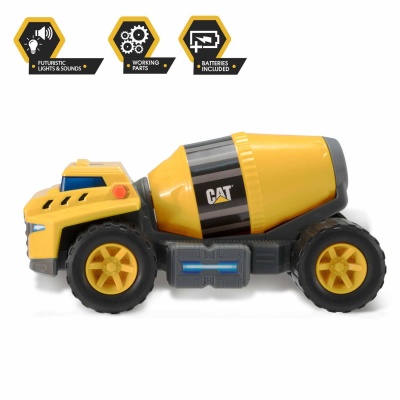Машина CAT бетономешалка будущего Future Force 28 см 1toy Т21029 1